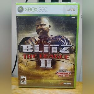 Blitz The League 2 II Microsoft Xbox 360 factory Sealed never opened